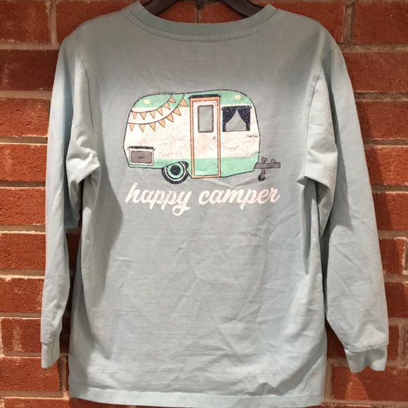 Other - Ruffle Butt Happy Camper long sleeve